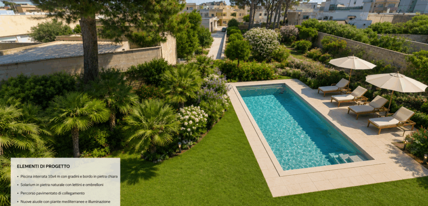 Casale d’Epoca con Giardino nel Cuore di Squinzano
