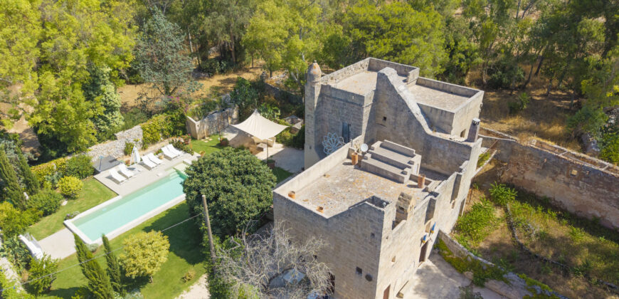Bio Masseria del XVII secolo con piscina, un’autentica dimora storica nel cuore del Salento
