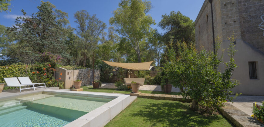 Bio Masseria del XVII secolo con piscina, un’autentica dimora storica nel cuore del Salento